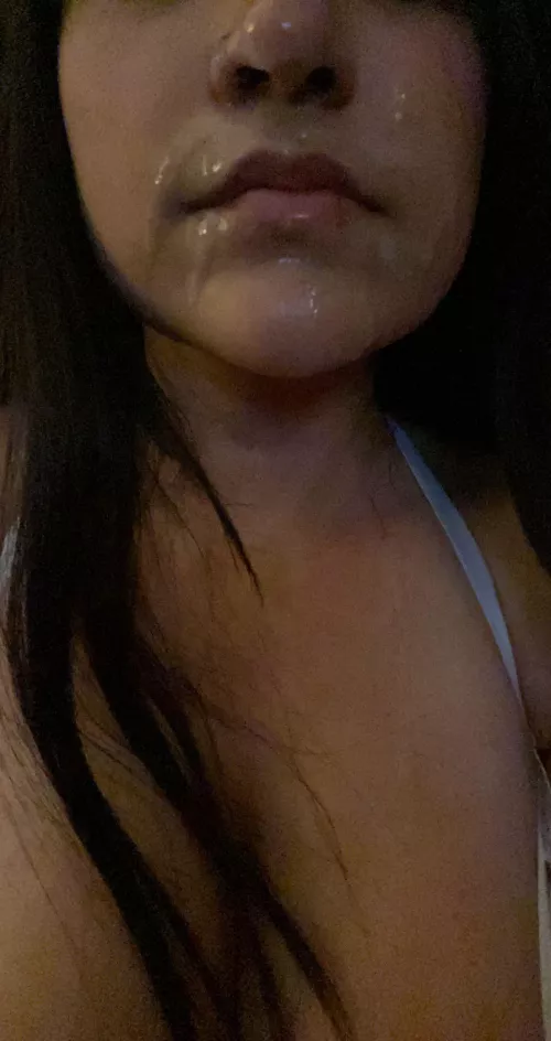 i love having my face covered in daddy’s cum :) by hereisdaddysprincess