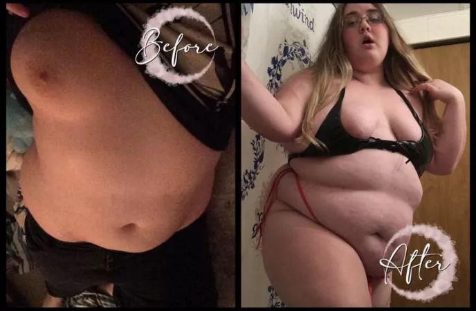 I love how fat I’ve gotten! by goddesskarma3
