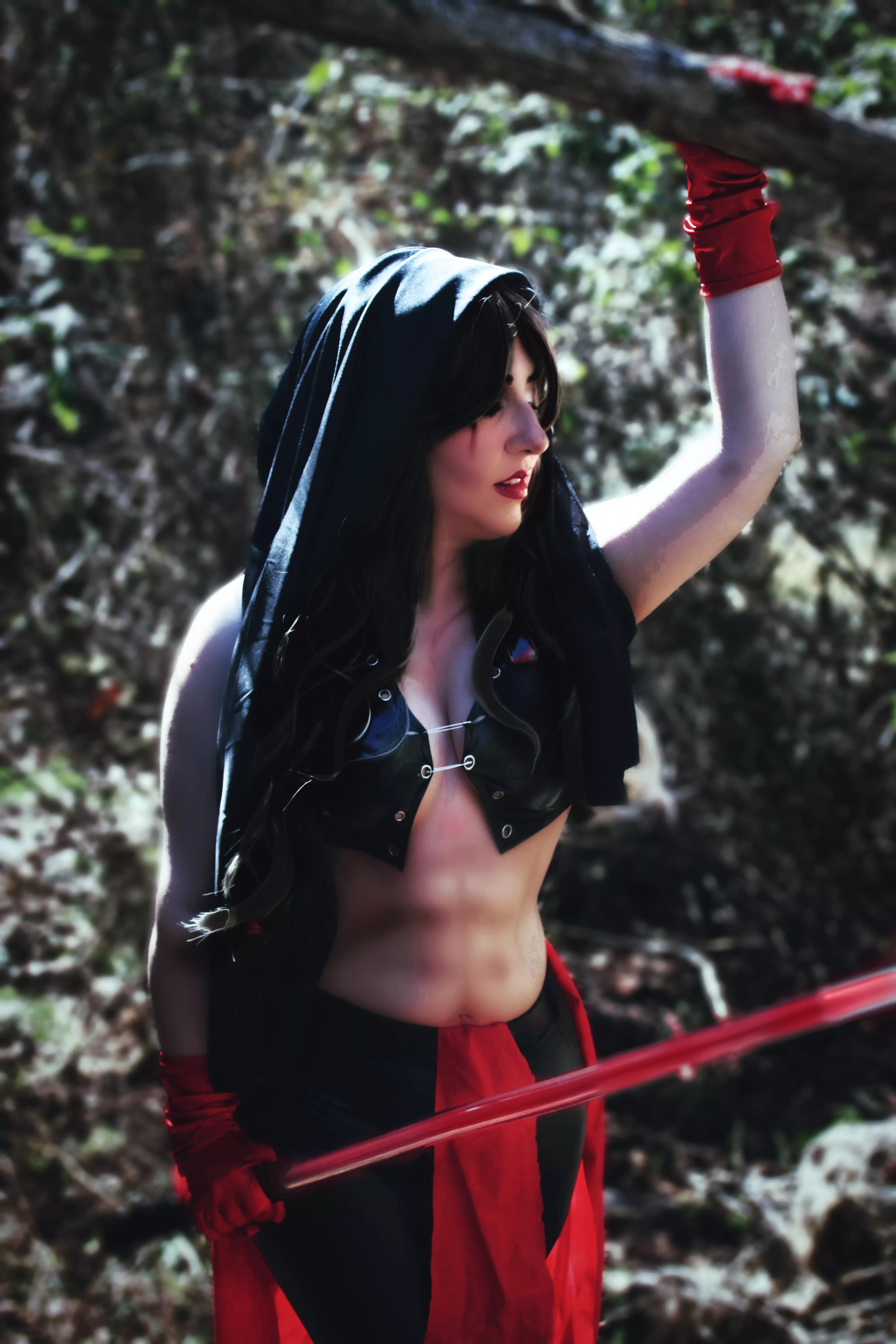 I love how my first shoot turned out! Sith Lady by Cosplayallie! Inspired by Jessica Nigri! posted by cosplayallie