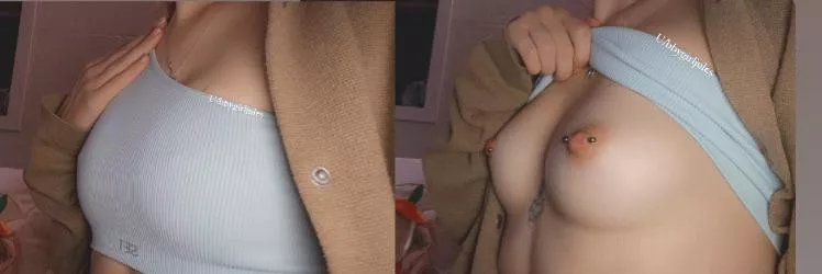 I love how my nipples look in this shirt 🥰 posted by Bbygirljules