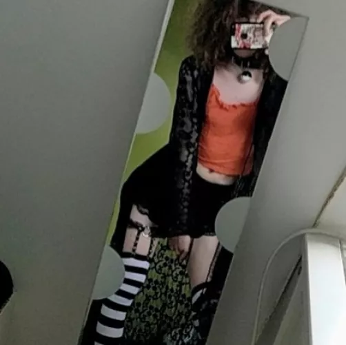 I love how orange looks on me 🧡🧡🧡 by sammy0panda