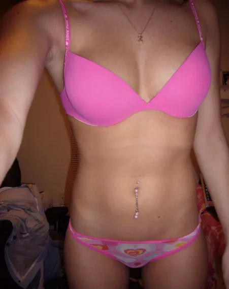 I love looking at my tummy, thinking how cute I could look if you just let go inside of me 🥵🤰 by jes_wantss