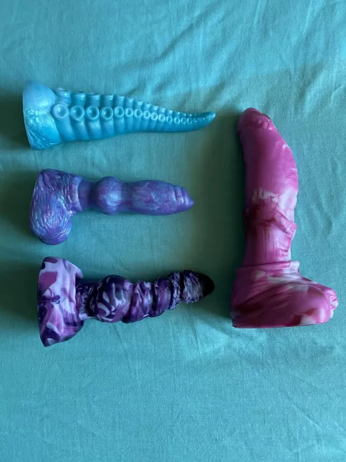 I love my pretty dildo squad <3 by NightshadePornAlt