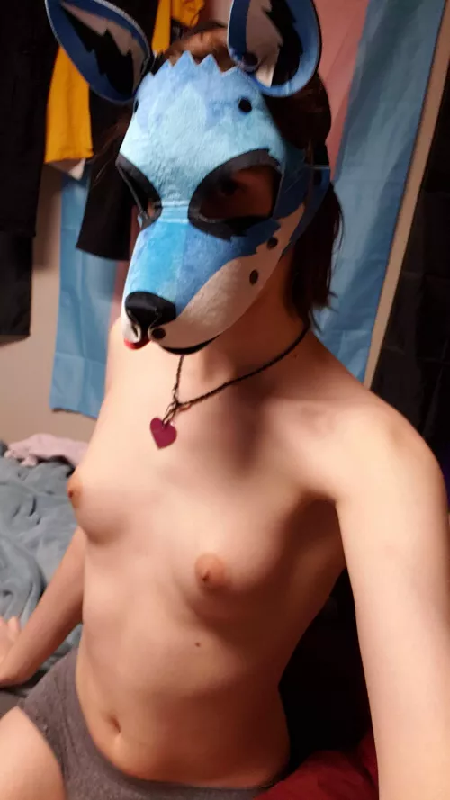 I love my pup hood so much 🥺🐶 by sparkyblush