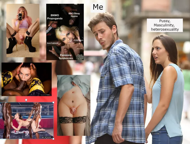 I love posting relatable sissy memes, because I know we're all the same 😍 by biCuriousSam