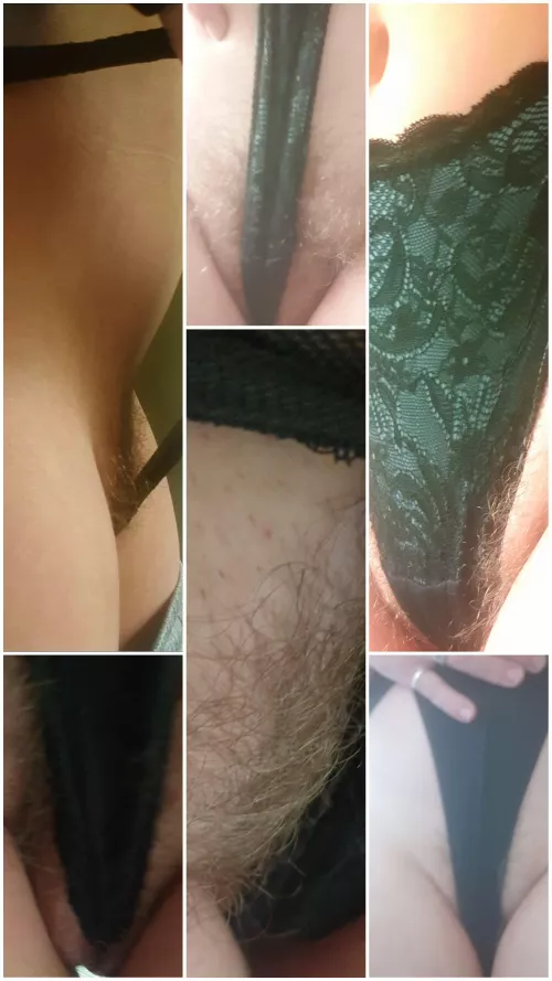 I love pulling my underwear deep into my Hairy Pussy by naturalbushblondieNz