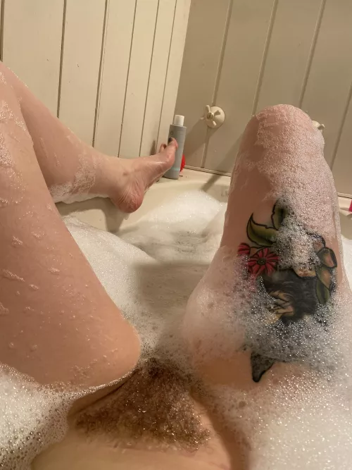 I love soaping up my bush by vheidiv