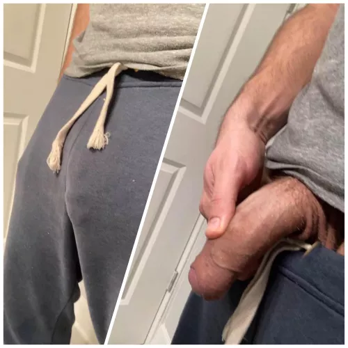 I love sweatpants! They always give it away… by frenchieUS