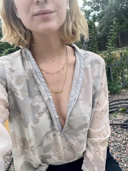 I love taking my bra off when I get home from work 🥰 by LilMisssIris