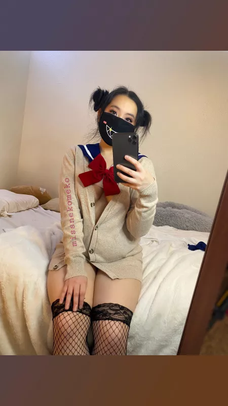 I love teasing you 😉😈 [oc] by LunaMae_NekoMeko