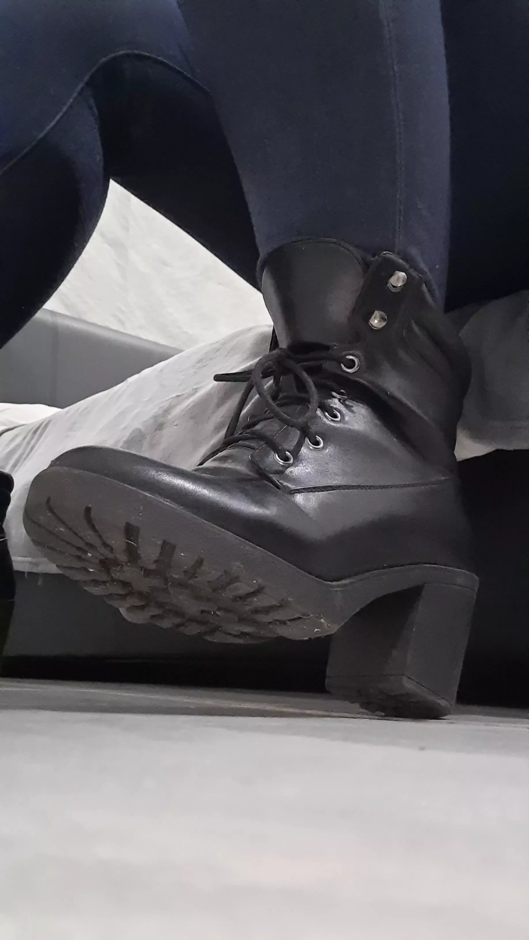 I love these boots, they're perfect for ball crushing 😈 posted by SeraHanton