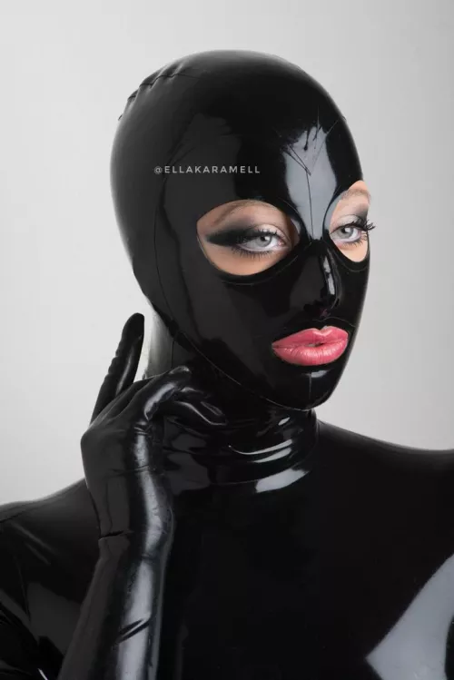 I love this hooded photo of me [OC] by EllaKaramell