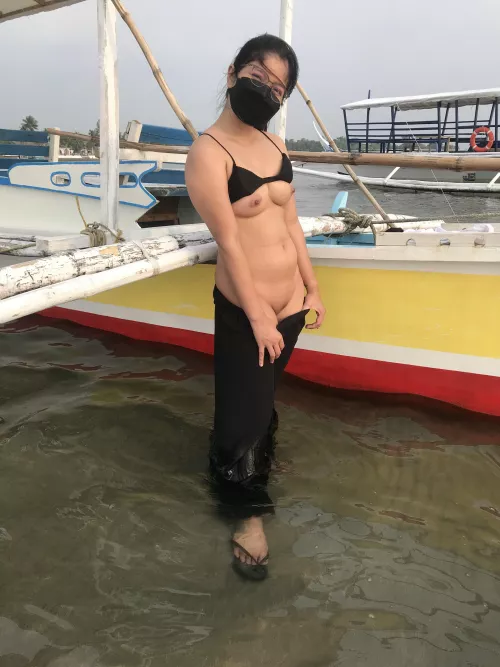 I love to flash when out in the nature! by TinyAsianDoll18