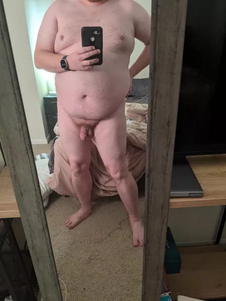 I love to masturbate in front of this mirror in various positions, it's fun to watch yourself by DifficultInsurance42