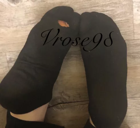 I love to ruin these socks for you 🥺💕 by Vrose98