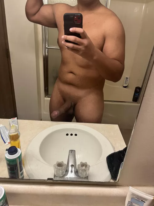 I love to show off my chubby body and big dick by Blanta17