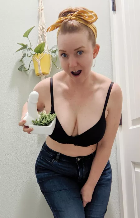 I love to watch things grow! 😉🪴🥰 by Crystal_Sunshine_