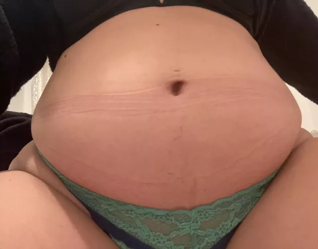 I love when I can finally free my belly. by bellybabejiggle