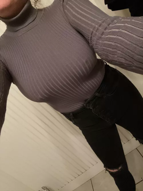 I love when my nipples poke through. by AshWoodsCake