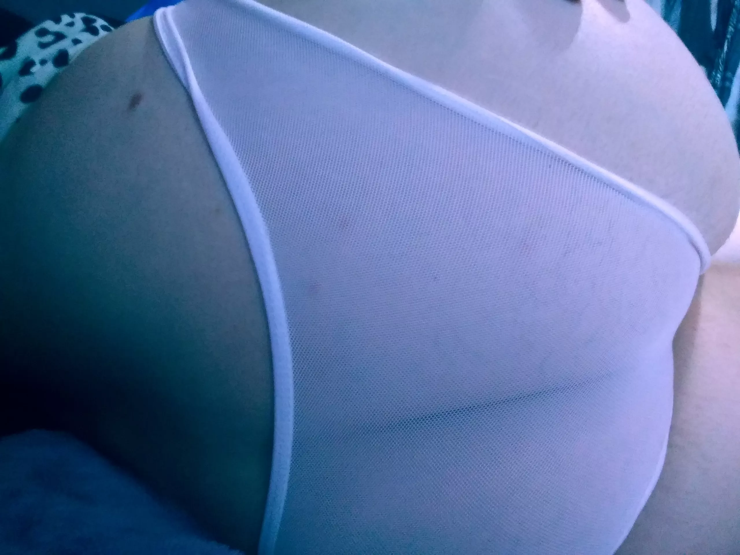 I luv a see through white sheer undie:) Do you? posted by Katerina_Verdi