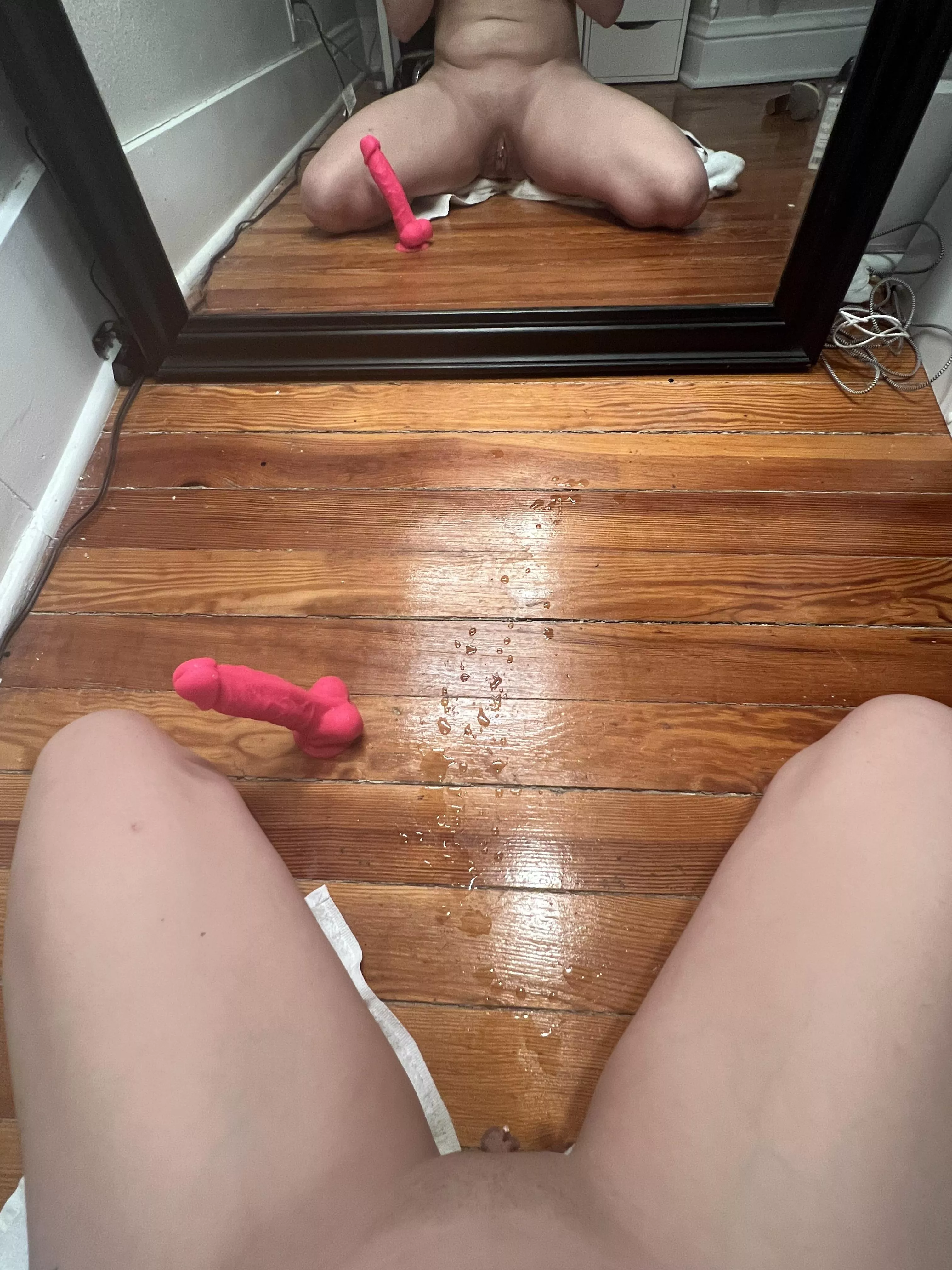 I made a bit of a mess… so mad I didn’t catch this one on video. posted by freya_rising