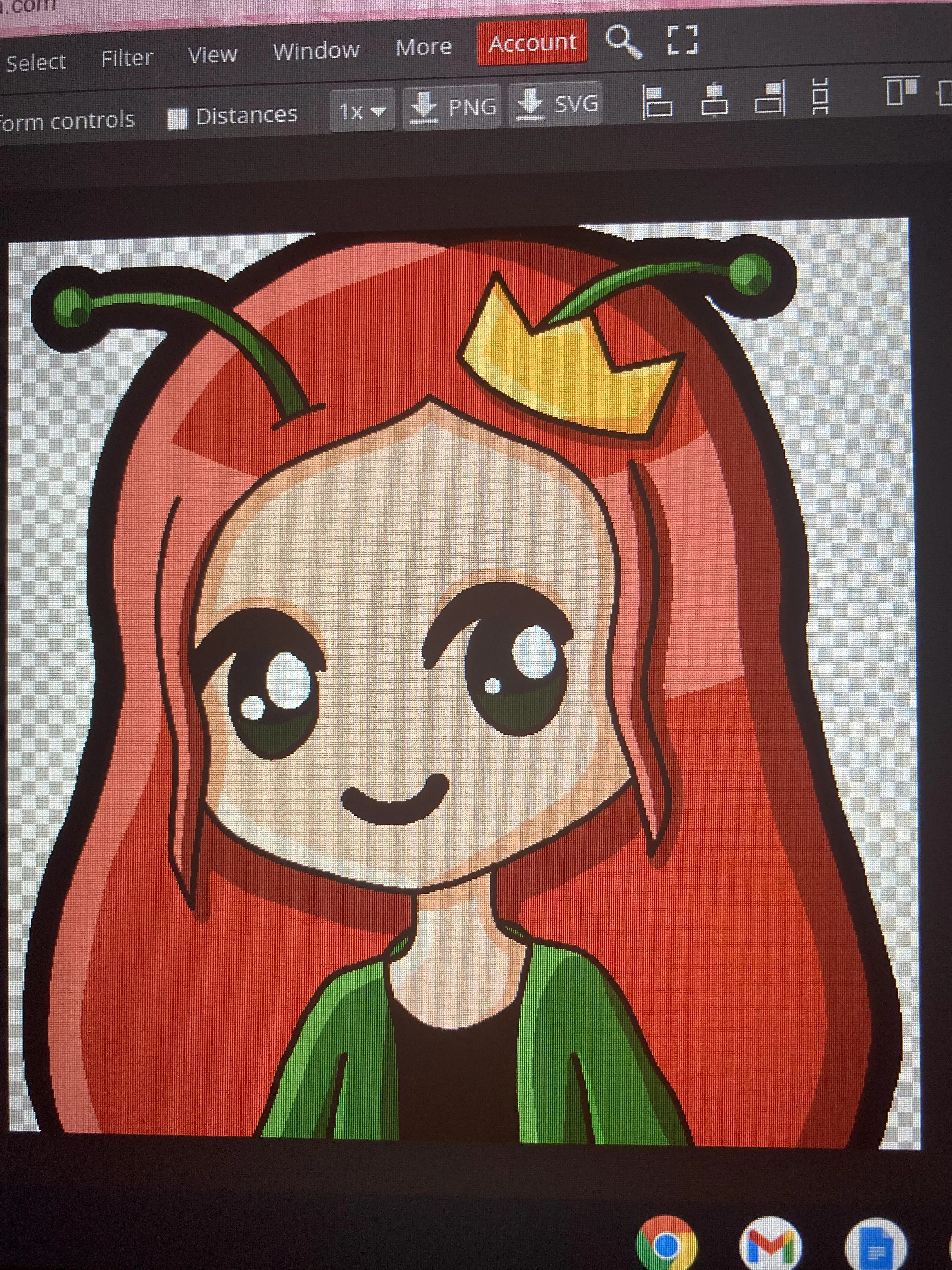 I made a new emote, what do you guys think? (Sorry for the bad pic) posted by LoriMandle