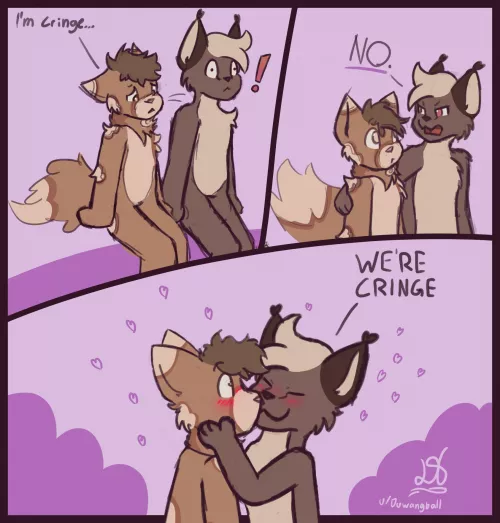 I made a parody of a comic :3 by duwangball