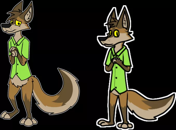 I made a Redraw Of this OC that i have by TheRedFoxxo