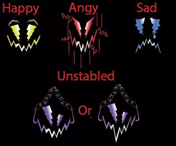 I made emotes for when I get affiliated. What do you guys think? How can I improve? (part 2) by Electron_2002