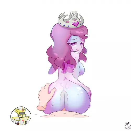 i made this drawing a while ago but im pretty sure its what started my liking toward slime gals 😩 by MR_M_WAS_TAKEN