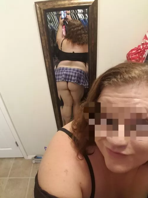 I may have outgrown this skirt... what do you think? by Bivrip89