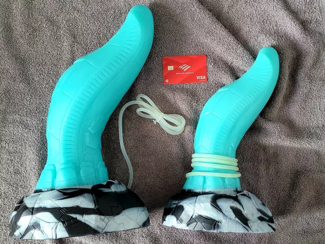 I may have overestimated my abilities... XL on the left, L on the right wow... Habu by No-Second9377