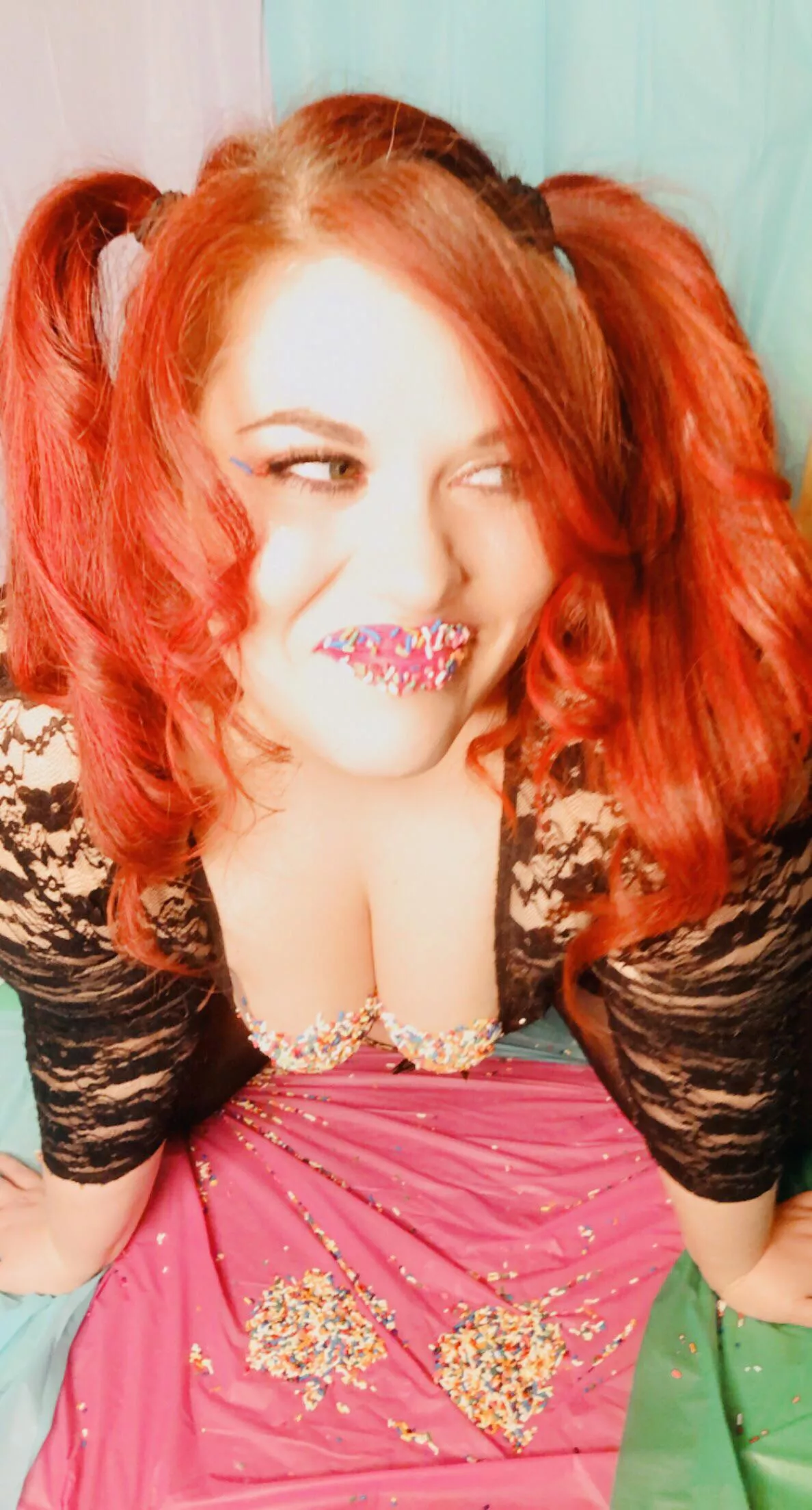 I may need help getting the sprinkles off 😘 posted by BodaciousBarbieXOXO