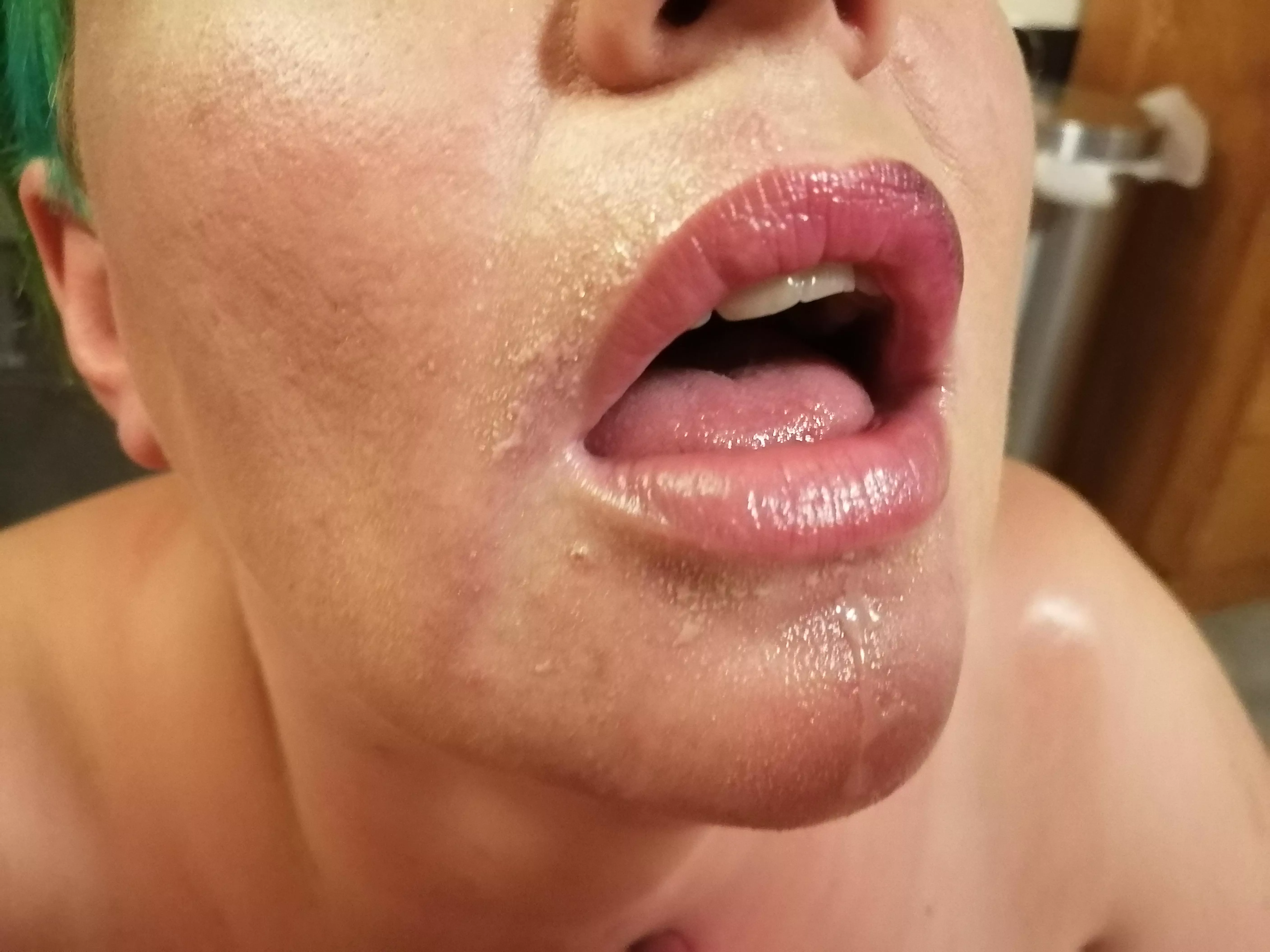 I messed up my lipstick posted by cuddle-troll
