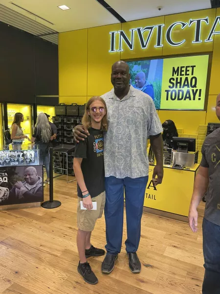 I met Shaq by keste_kevin13
