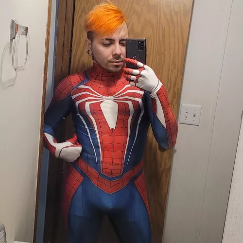 I might like spiderman too much. by capnfrootloop