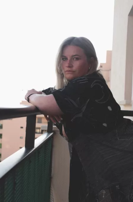 I miss being on holiday, topless on the balcony or naked in the pool! Can you see my tits peeking out? by ediejames20