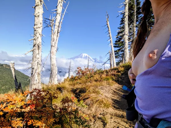 I missed Tuesday but is Titty Thursday a thing? I(f) not, it should. by naughTBinaturecouple