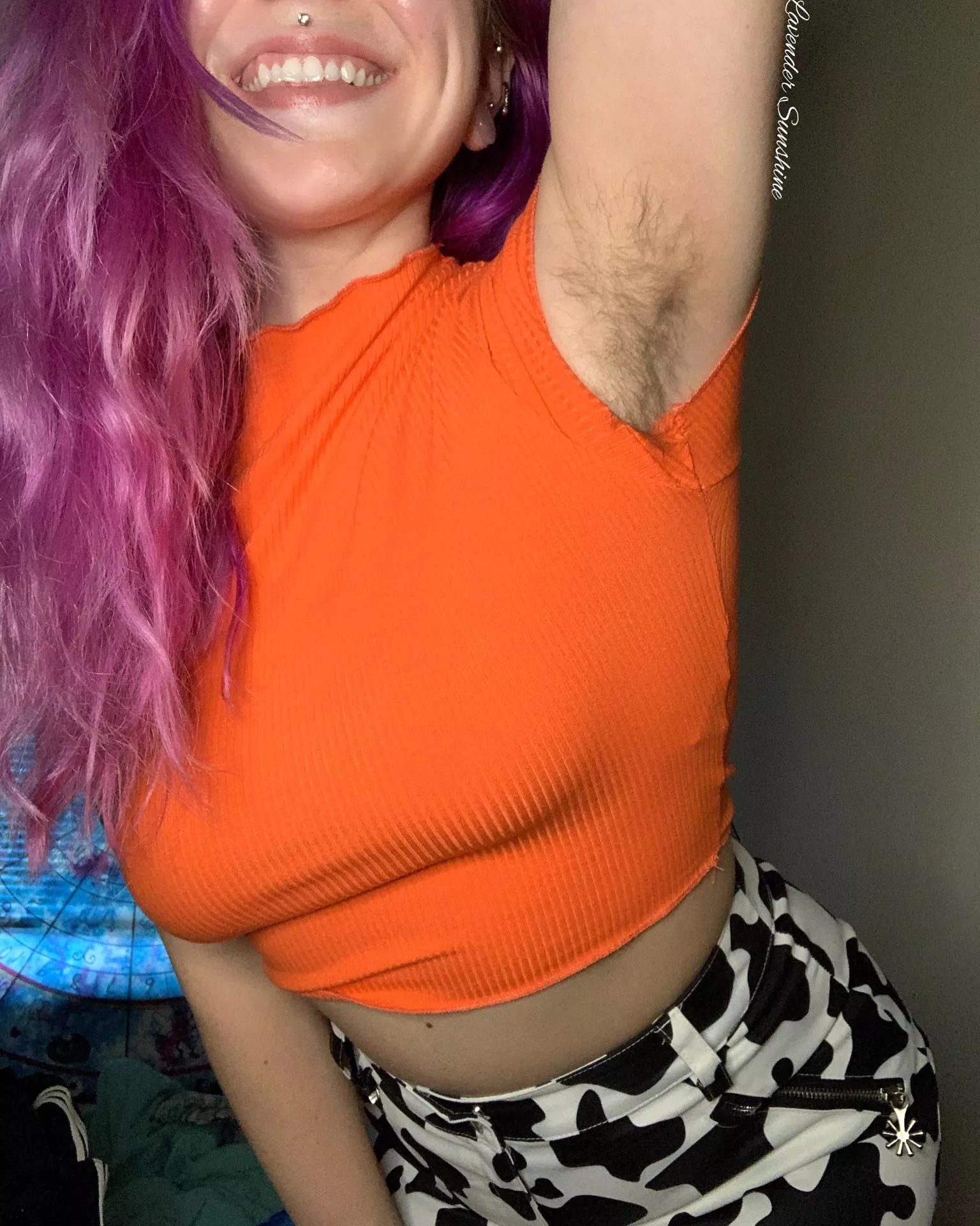 I need someone who doesn’t mind that my underarm fluff is always visible! posted by Lavendersunshinebaby