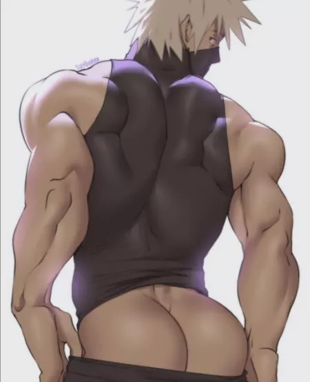 I need to cum on Kakashi's back while squeezing his arms and ass by AhnJiwonBL