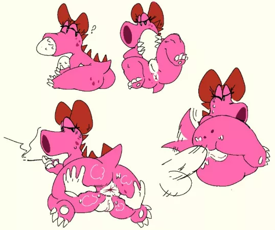 I never see Birdo stuff here :/ ( @lilmoonie on twitter) by Jenkojenkz