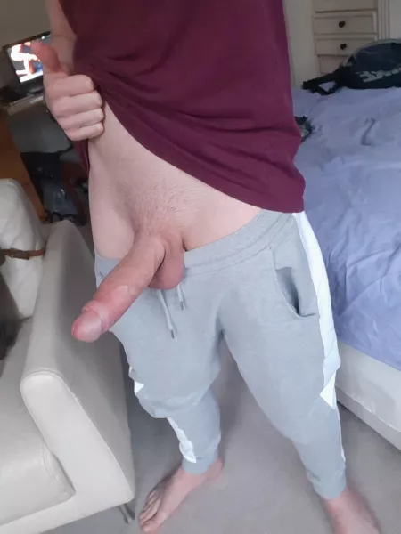 I never wear boxers at home. Can we be roommates? 😏 by xxlmonstercock