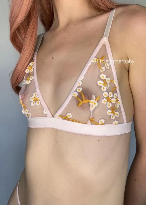 I noticed a lack of cute little tits in this subreddit! by littleglitterbaby