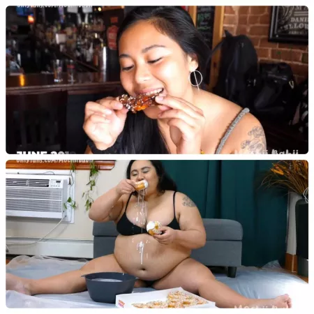 I only put on a few pounds, it’s not that noticeable right? by mochiibabii