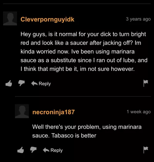 I personally like Frank’s Red Hot by SmarmyRabbit64