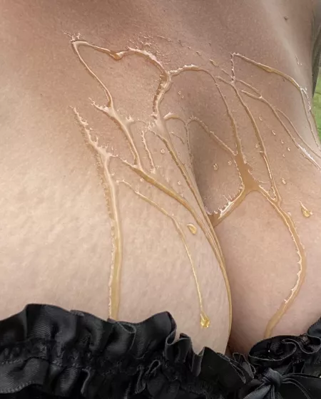 I played around with some syrup to get a different texture by Emmerson-Reid