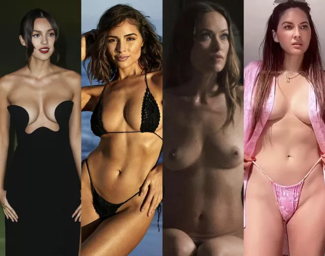 I present the Olivia’s (Rodrigo, Culpo, Wilde and Munn) by spiceasterik