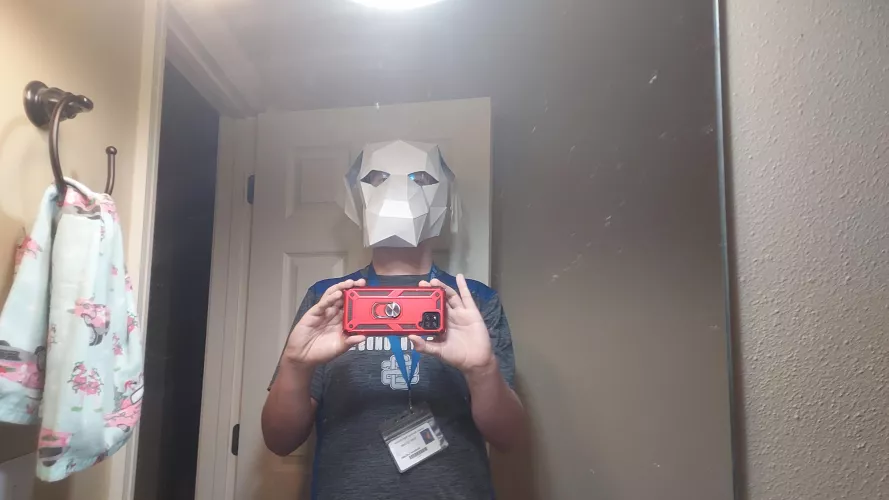 I present to you... the origami fursuit head! by darth_Vader1210