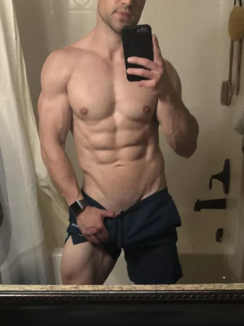 I promise I’ll take off my shorts next time! by jaxxxzi