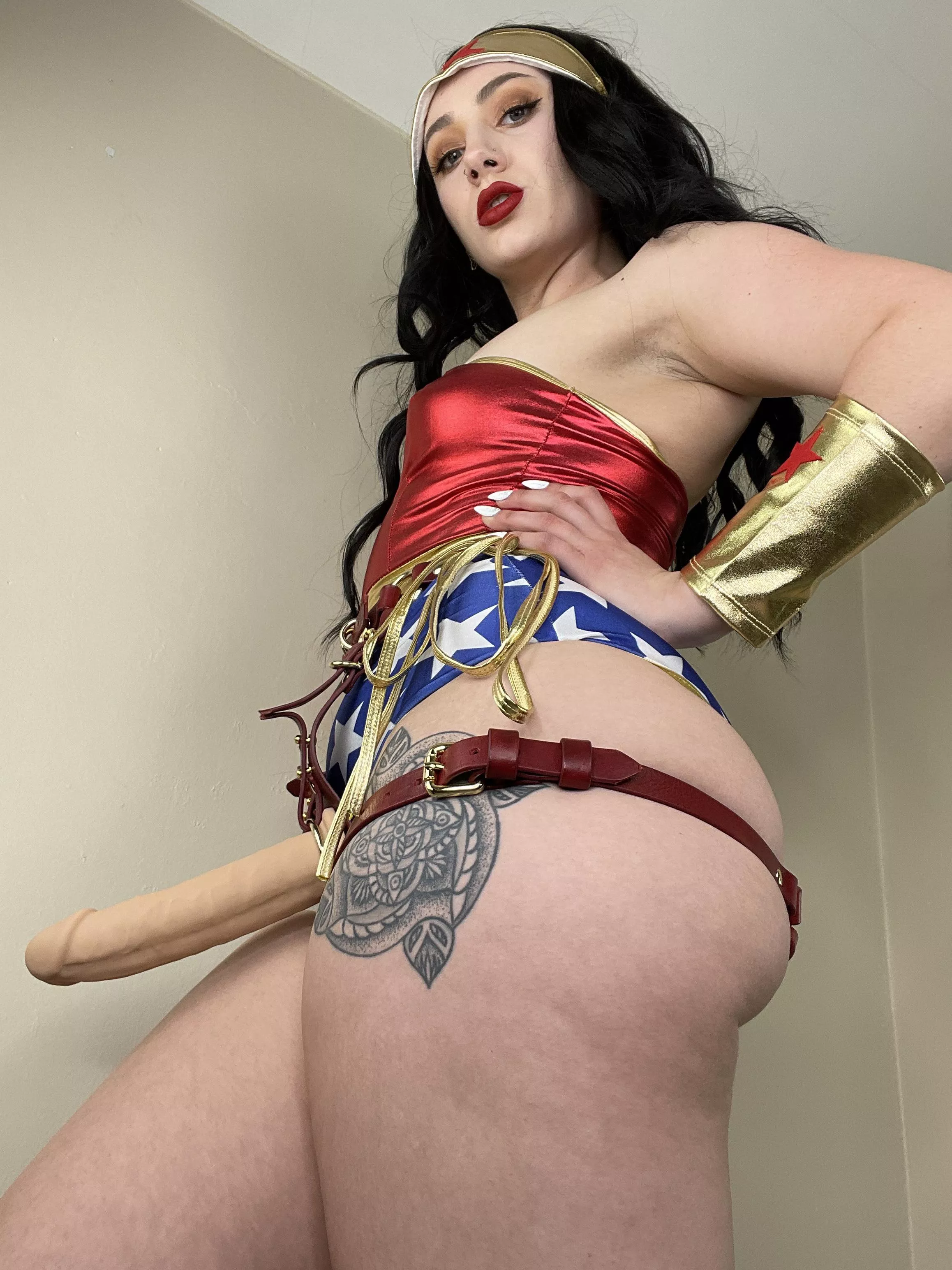I punish bad boys with My cock of truth 💋🌟 [oc] [domme] posted by worshipavaonyx